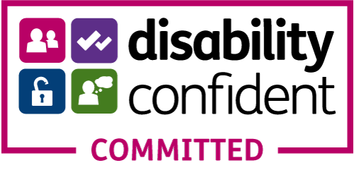 disability confident white background